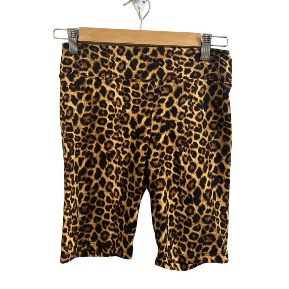Cheetah high rise biker shorts